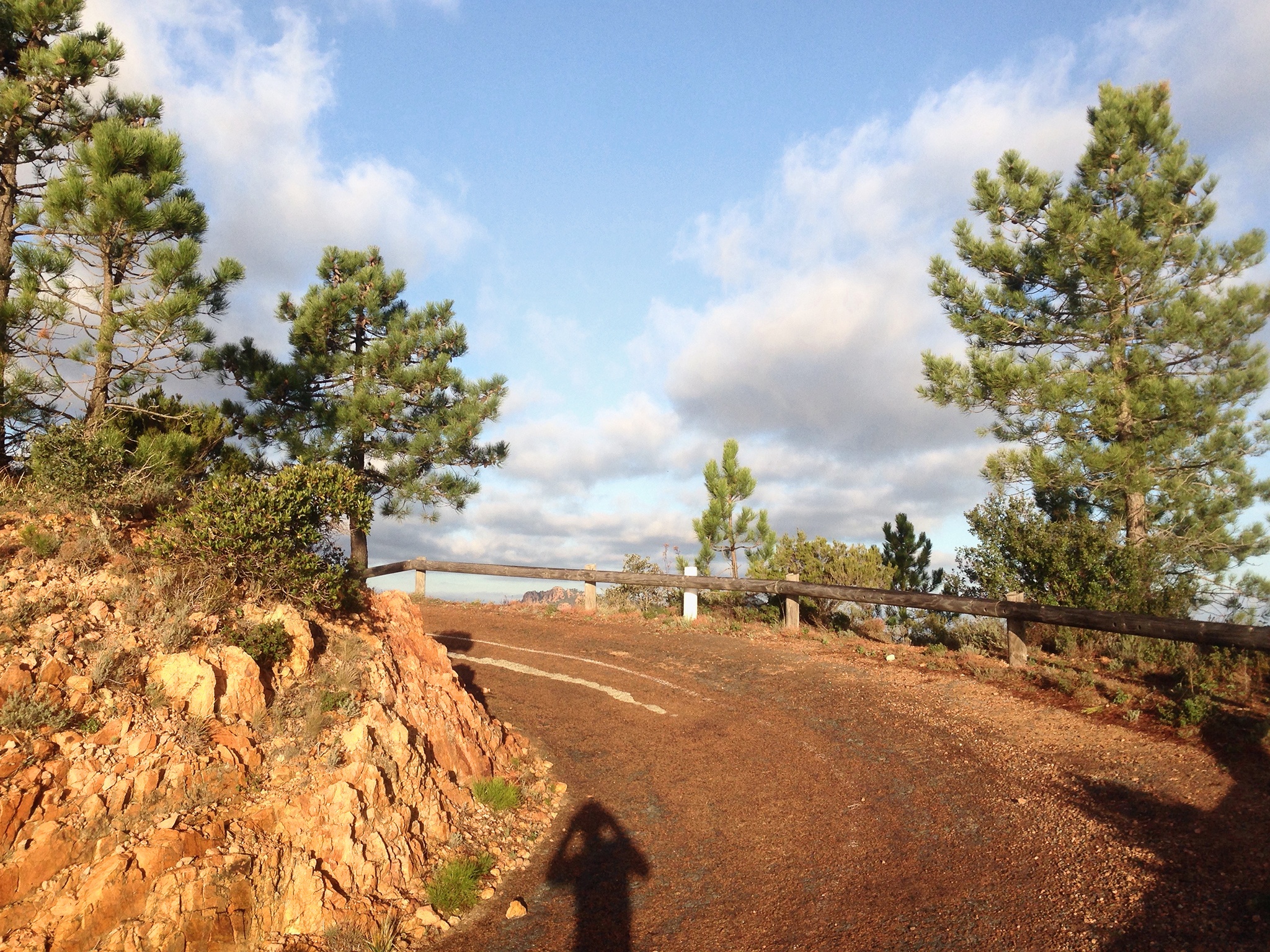 Mit dem Rennrad ins Massif de l'Estérel Pic de l'ours