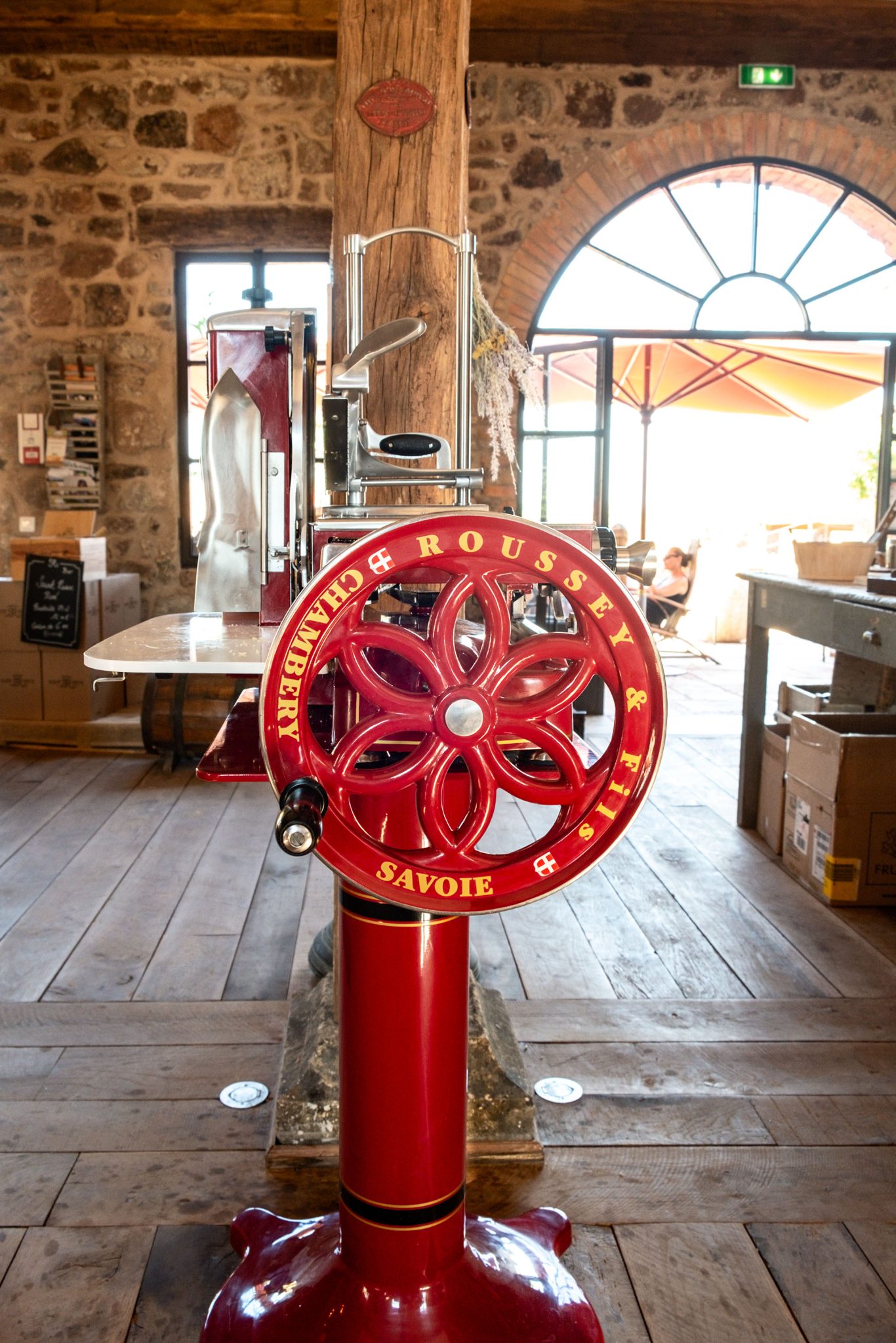 Diese Maschine wird tatsächlich benutzt!