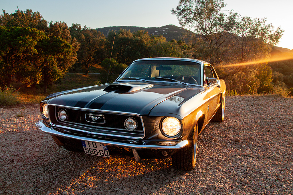 Azur Classic Car Rental verleiht nicht nur den Ford Mustang